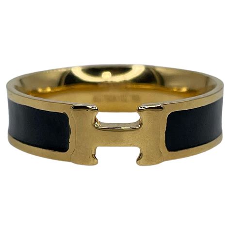 hermes black and gold ring|hermes ring price.